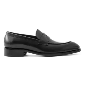 OURTHREE Roger Leather Loafers Men - BLK