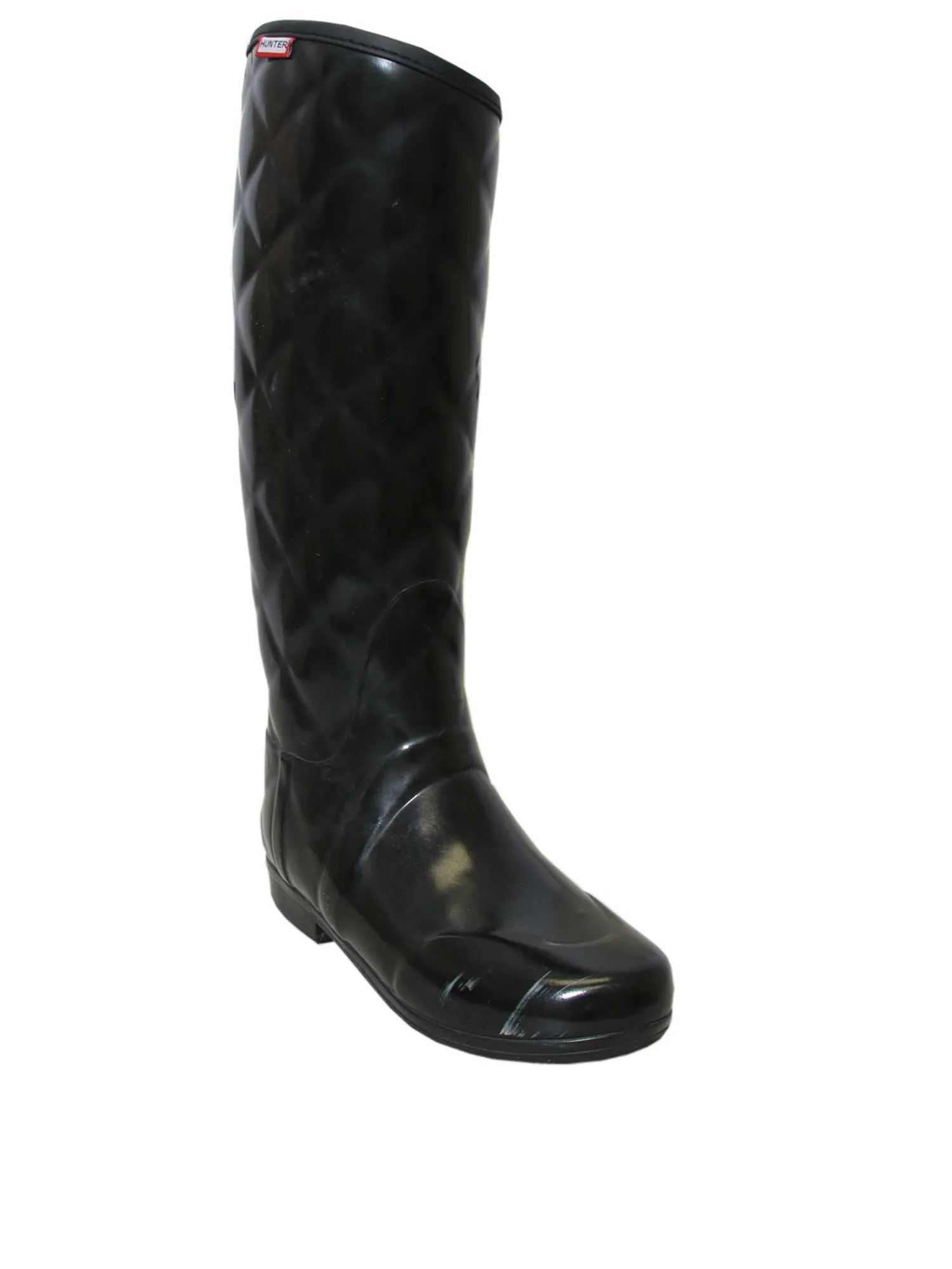Quilted Rubber Rain Boots
