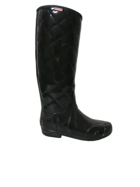 Quilted Rubber Rain Boots