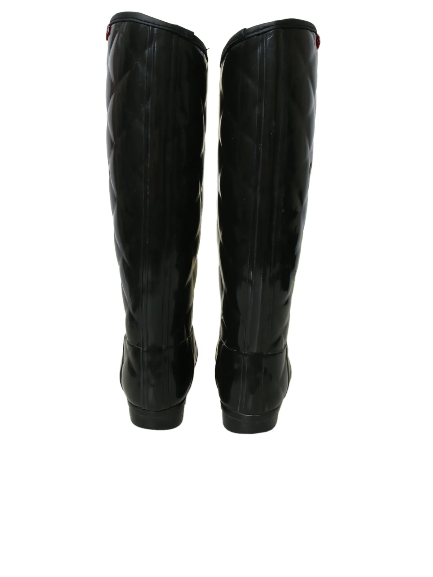 Quilted Rubber Rain Boots