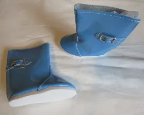 Rain Boots 18 inch Doll: Bright Blue