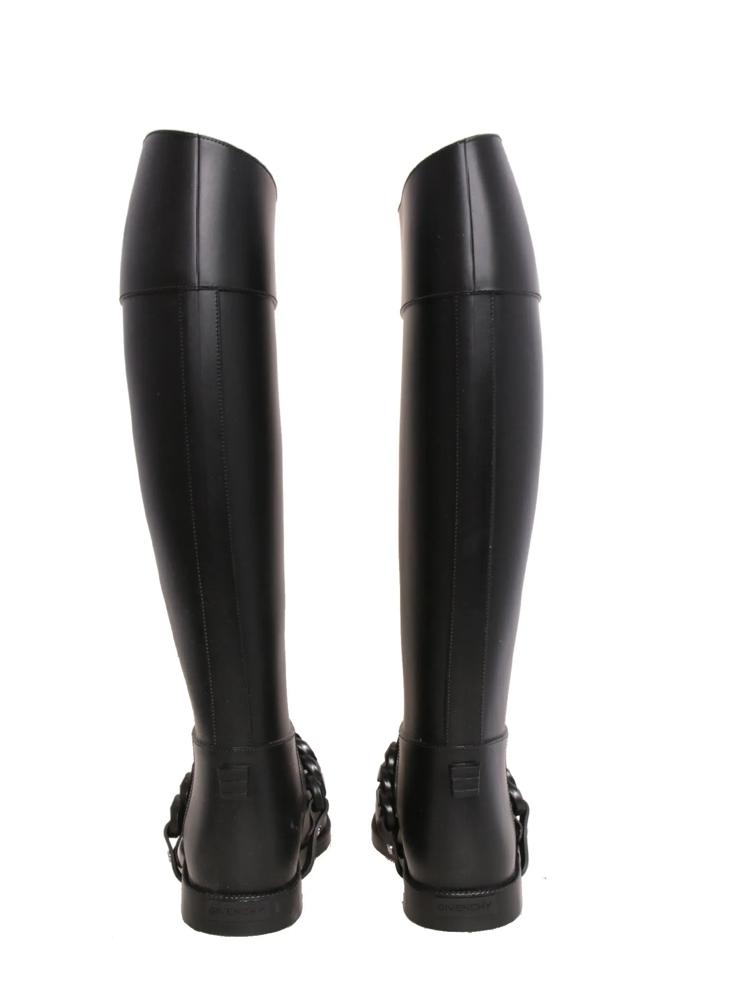 Rubber Chain-Link Rain Boots