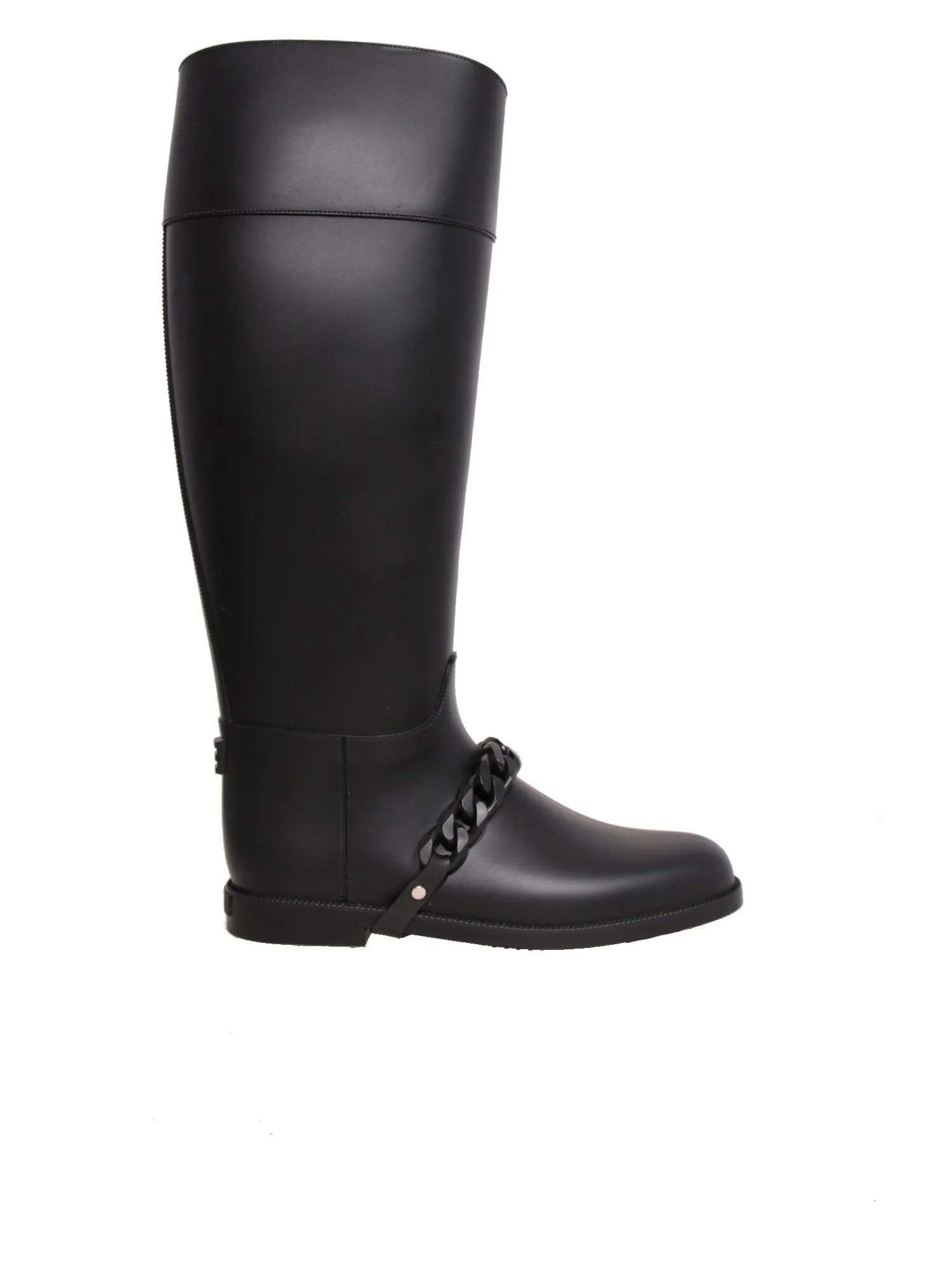 Rubber Chain-Link Rain Boots
