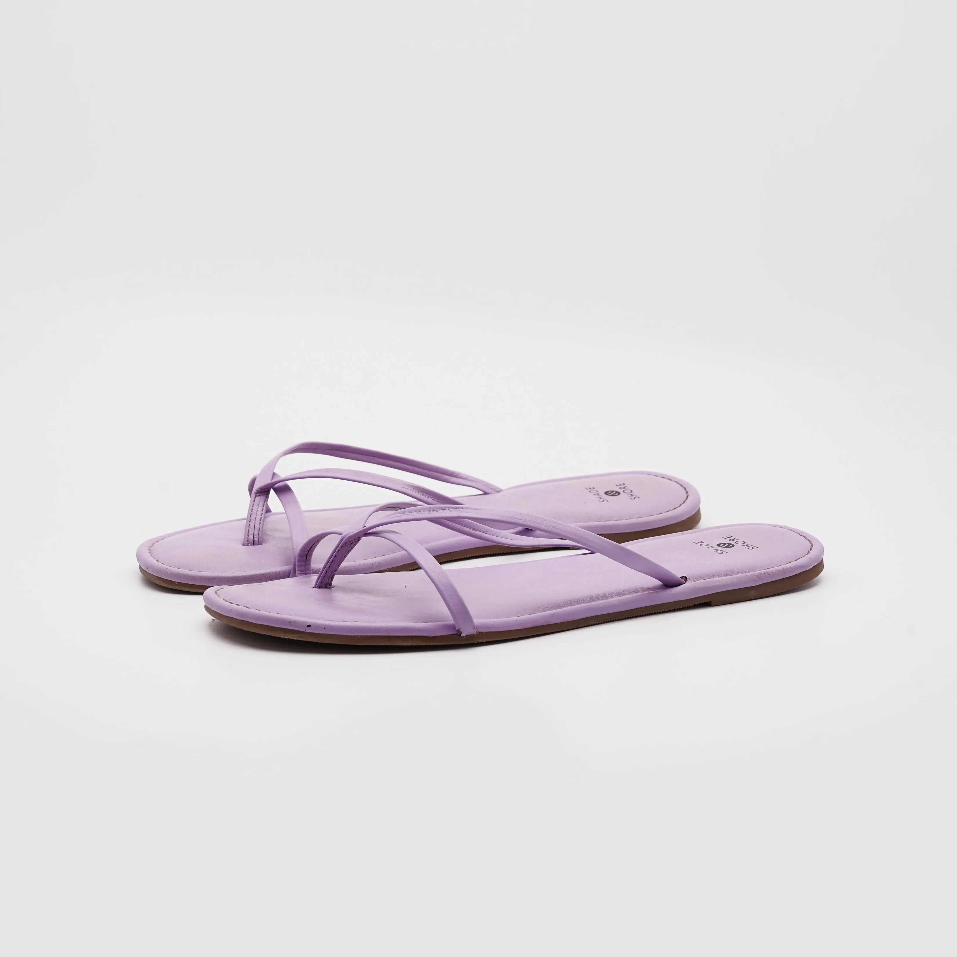 Shade & Shoes Bow Cros Strap Flat