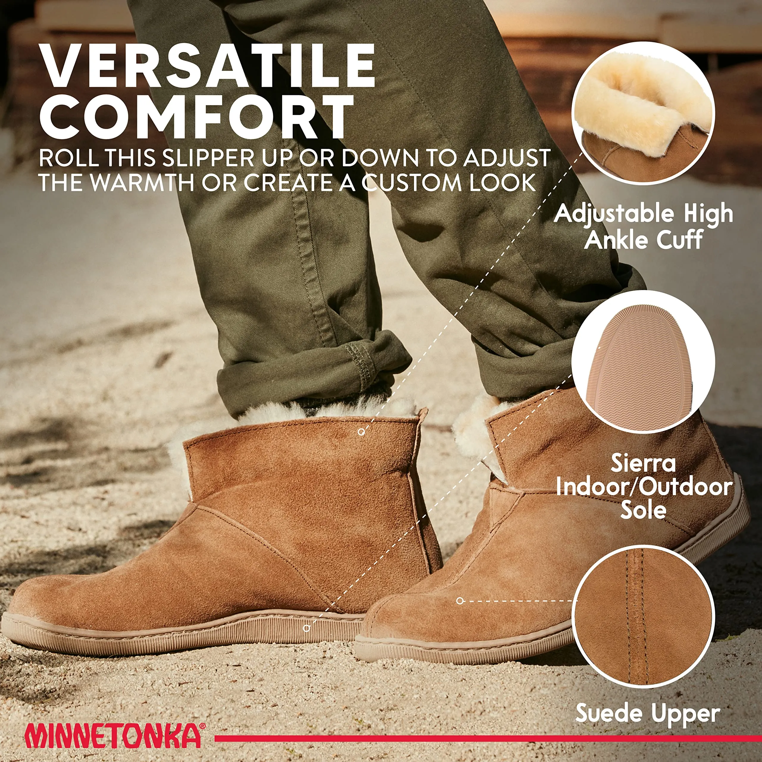 Sheepskin Ankle Boot - Men