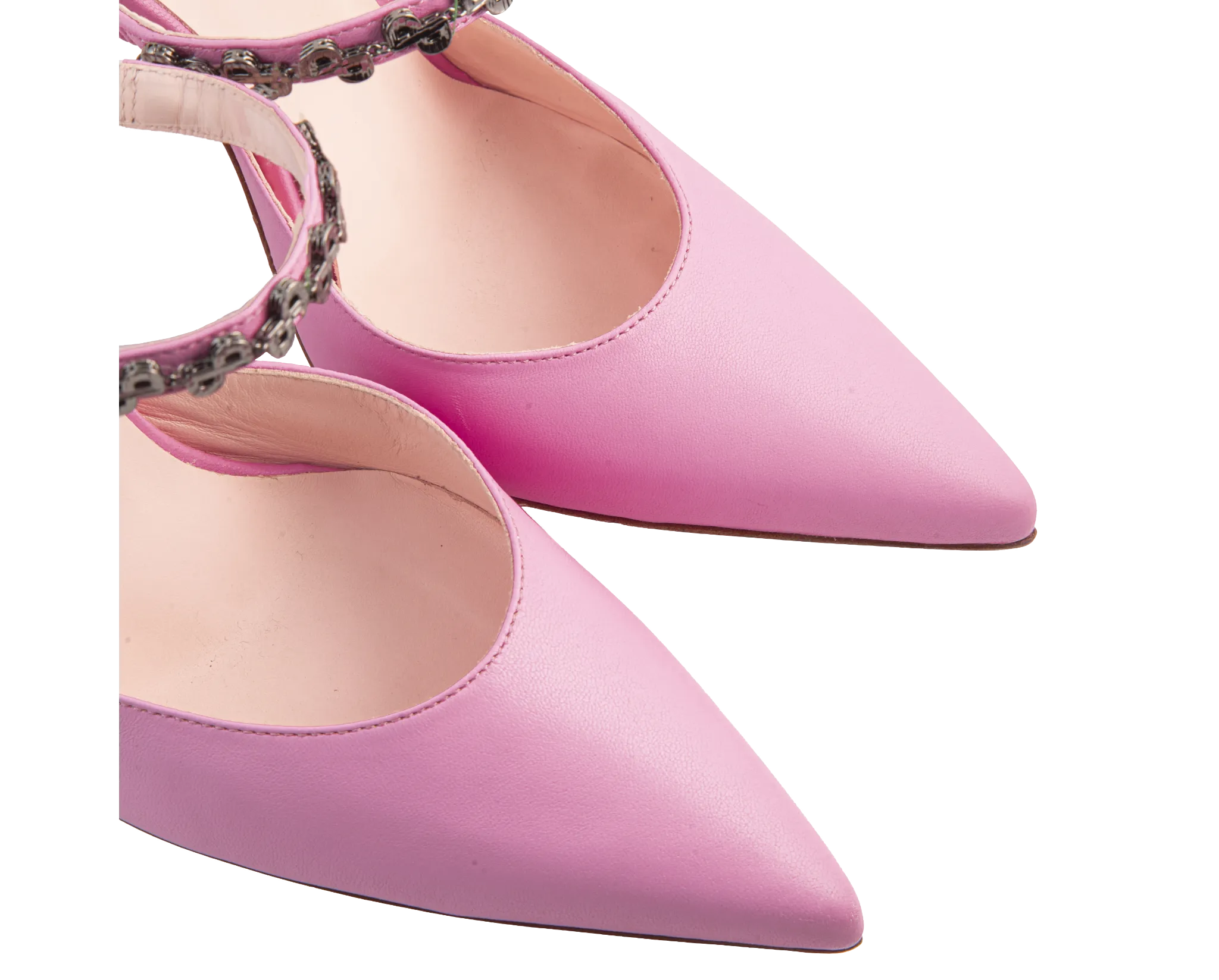 SORAYA MULES Pink Nappa