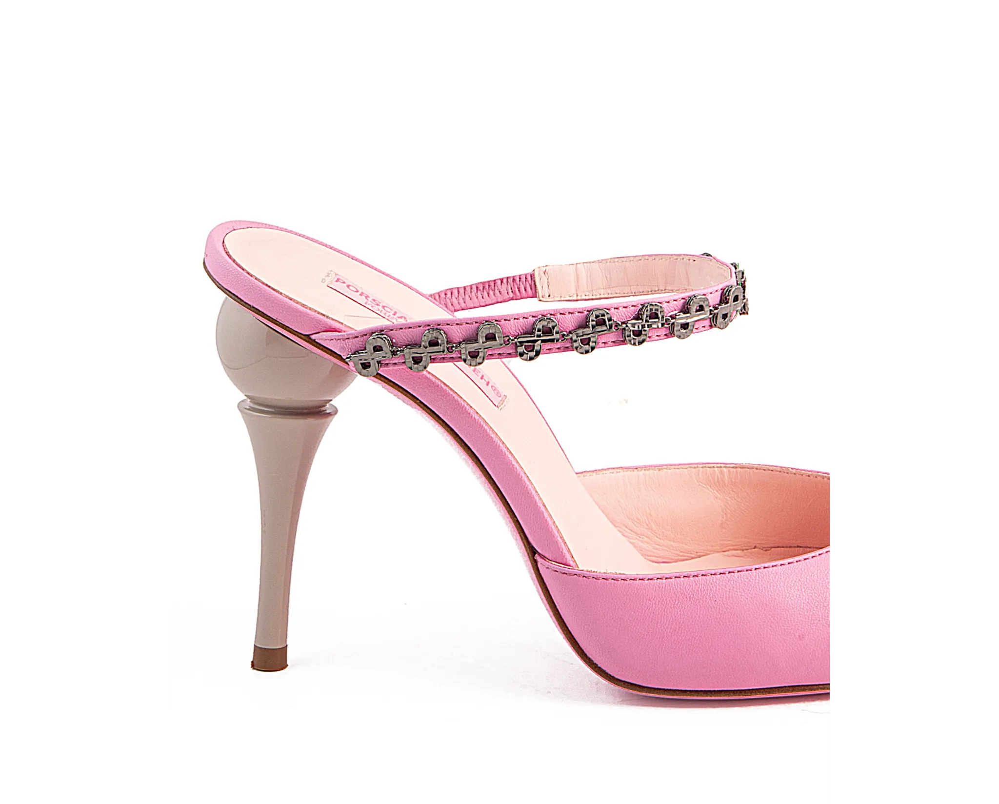 SORAYA MULES Pink Nappa
