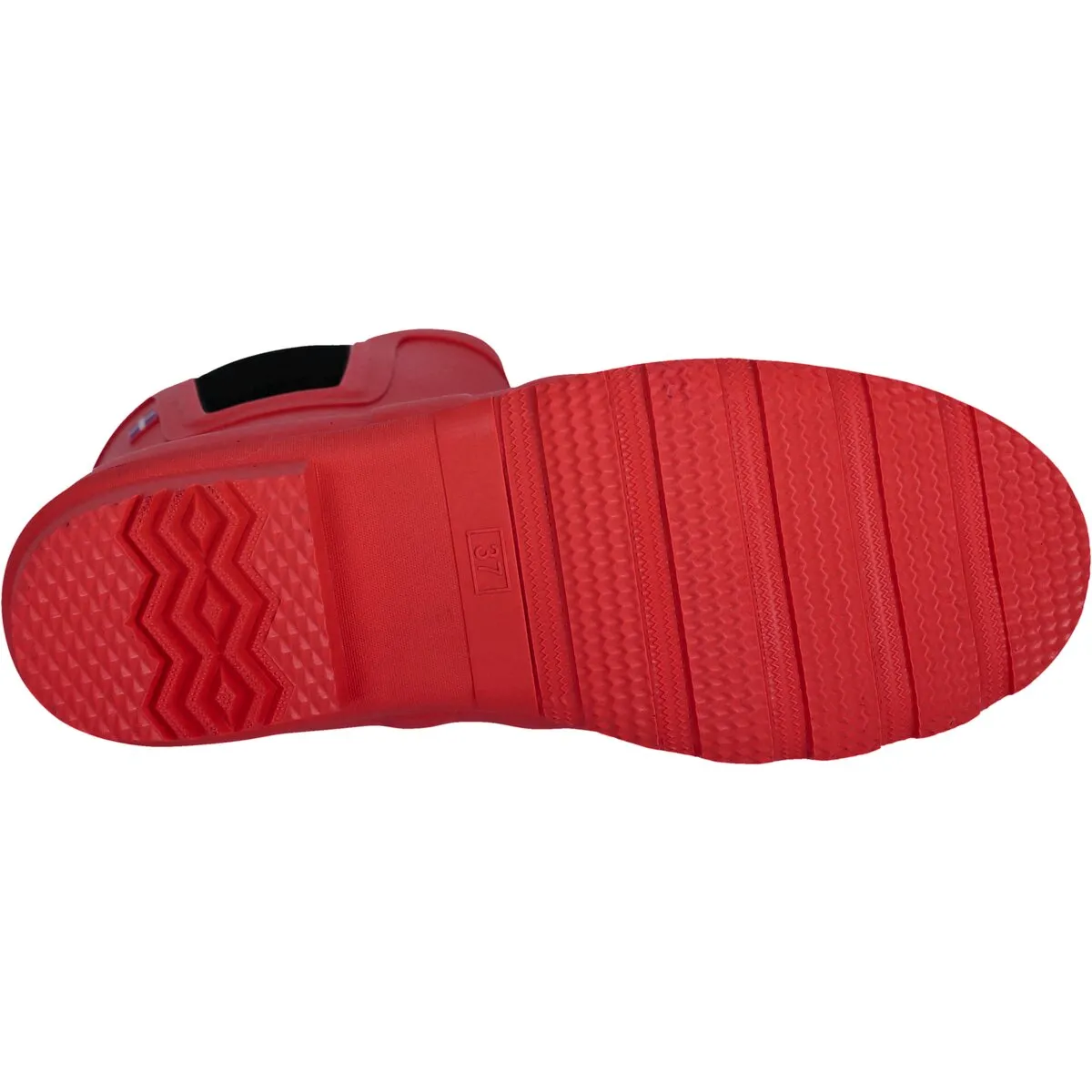 Suburbs W Rubber Boot - Haute Red (D)