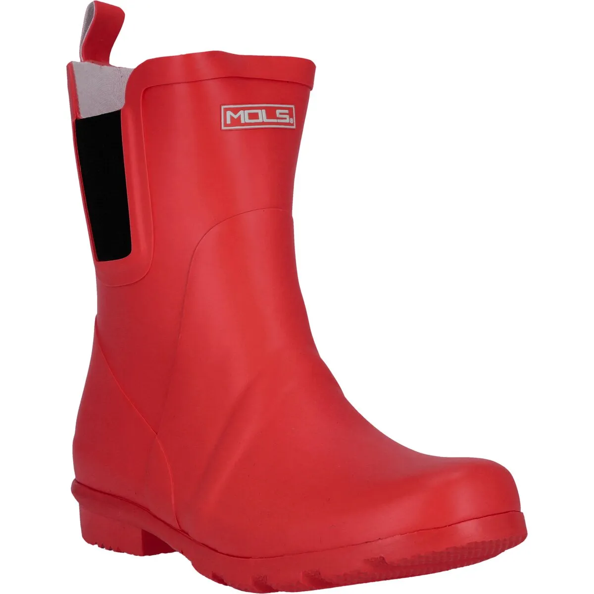 Suburbs W Rubber Boot - Haute Red (D)