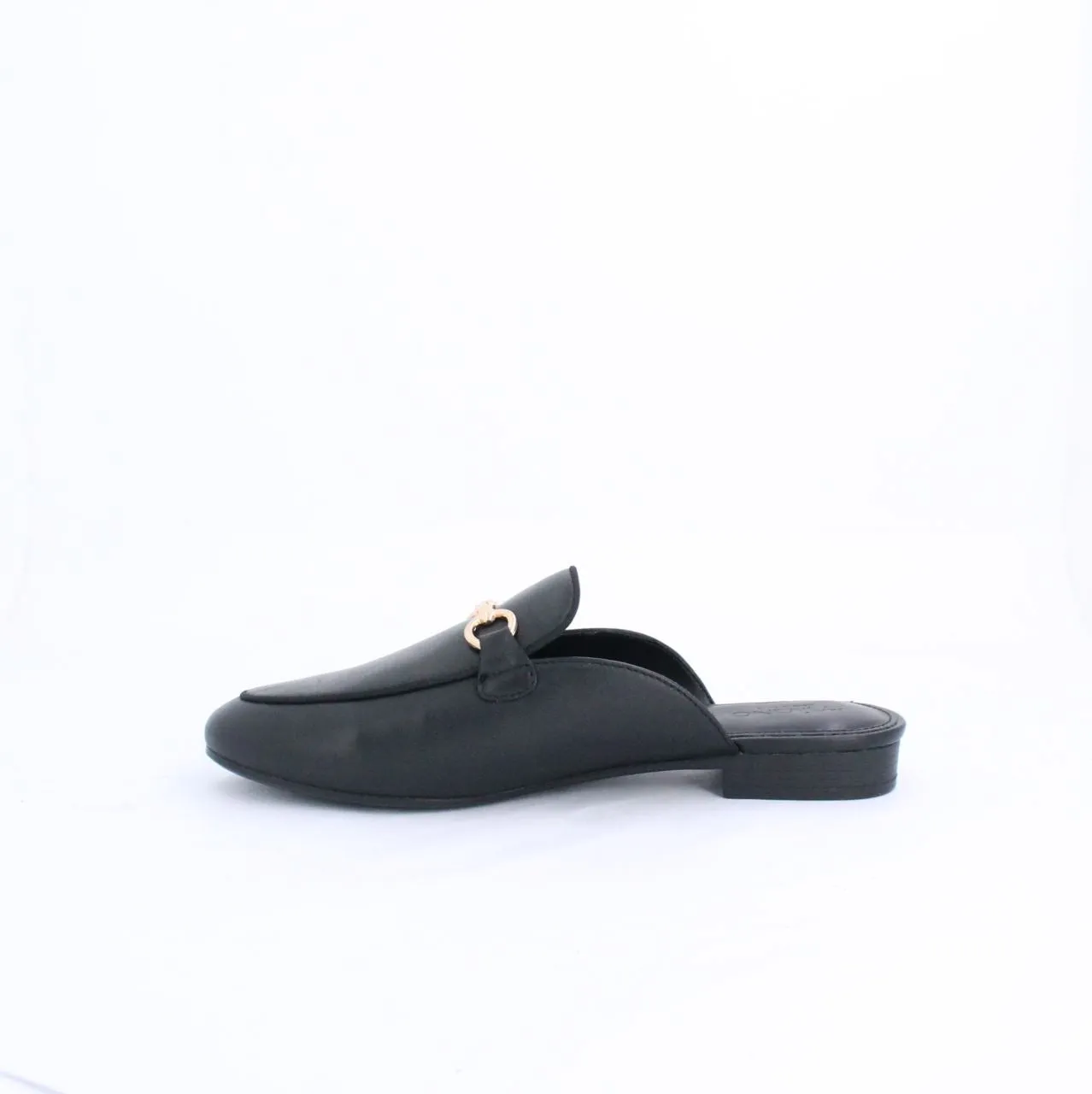 VAZIA MULES-LEATHER-Flats-BLACK