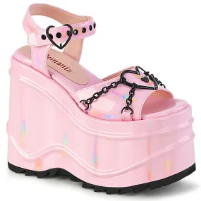 WAVE-09 Demoniacult Alternative Footwear Women's Platform Sandals