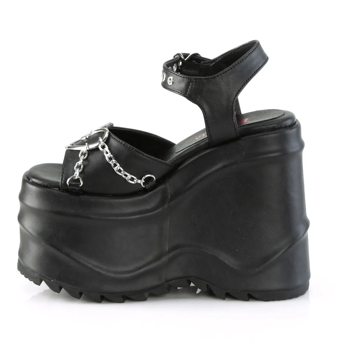 WAVE-09 Demoniacult Alternative Footwear Women's Platform Sandals