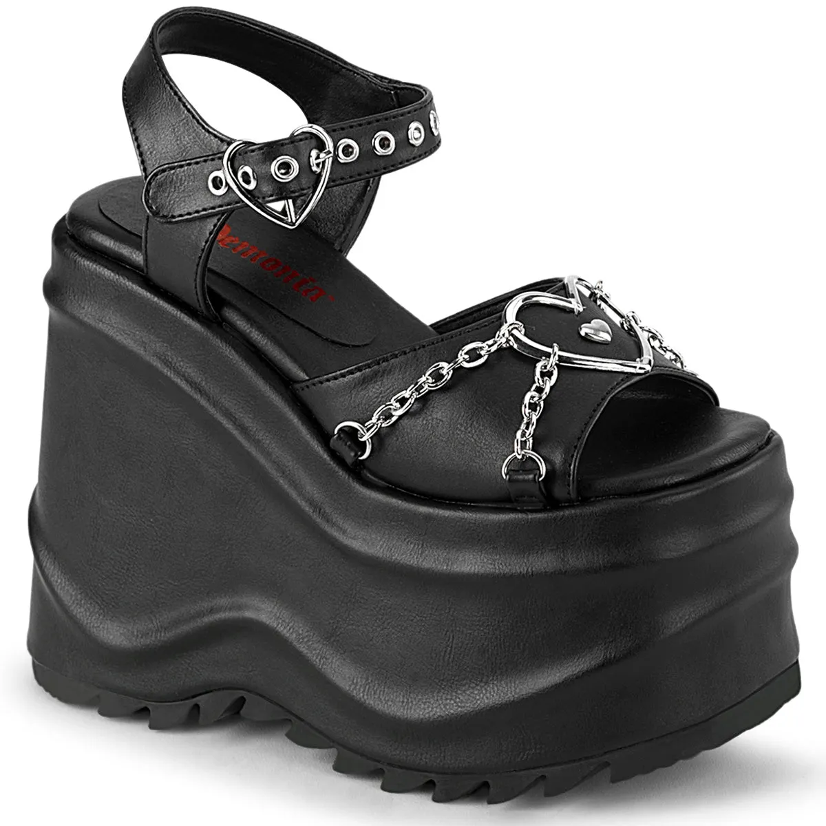WAVE-09 Demoniacult Alternative Footwear Women's Platform Sandals