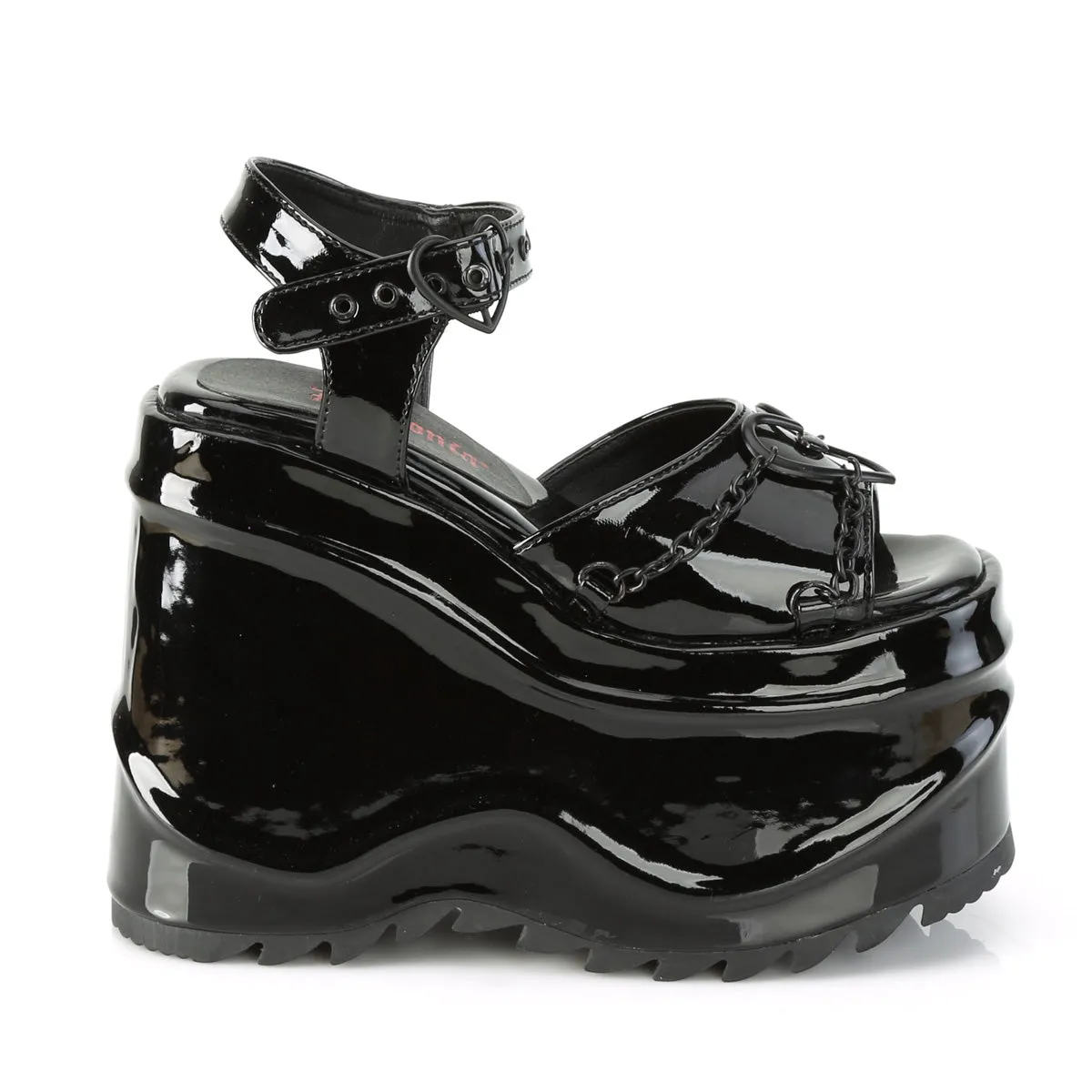 WAVE-09 Demoniacult Alternative Footwear Women's Platform Sandals