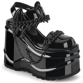 WAVE-20 Demoniacult Alternative Footwear Women's Platform Sandals