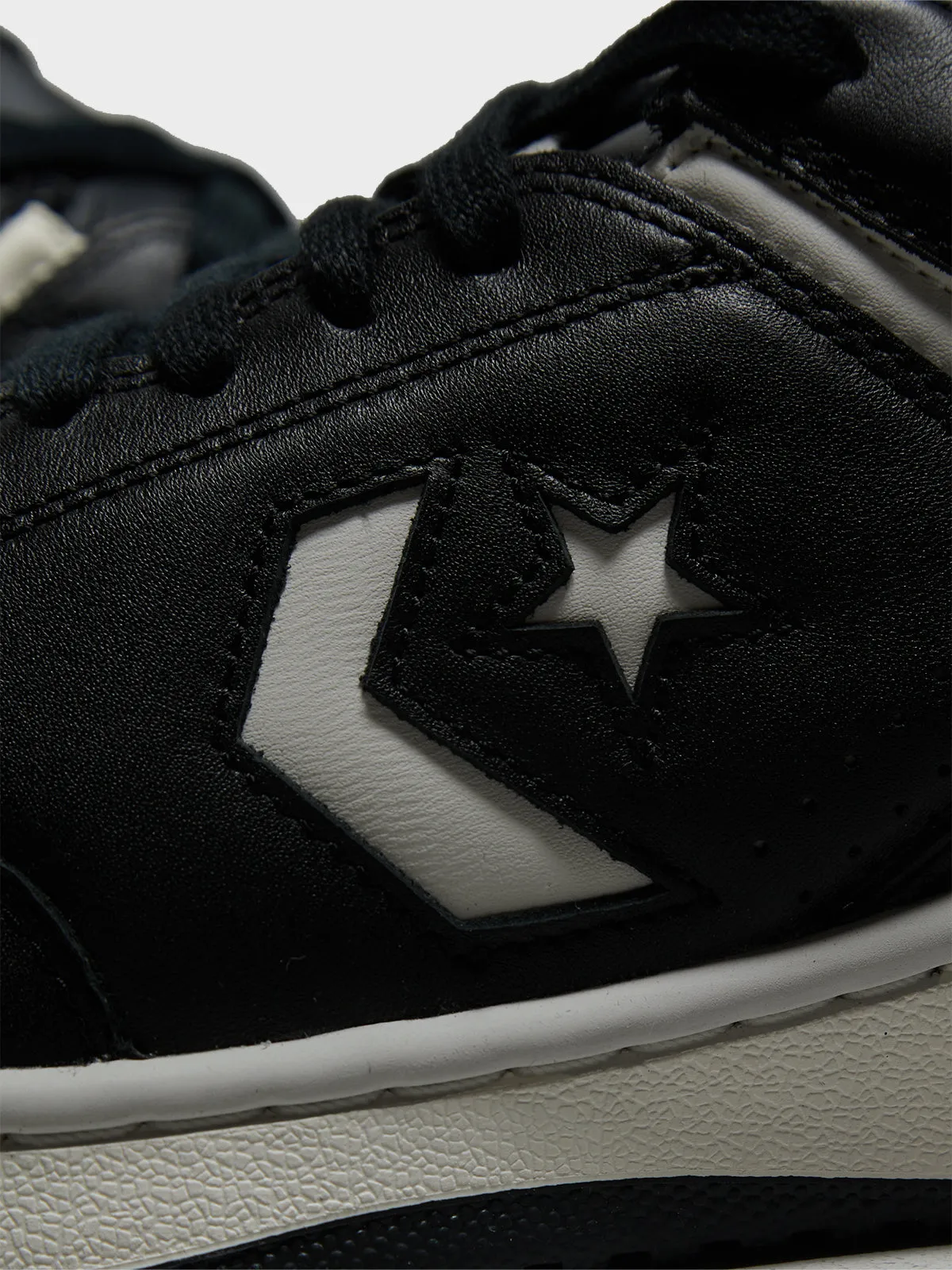 Weapon Sneakers in Black/Egret/Vintage White
