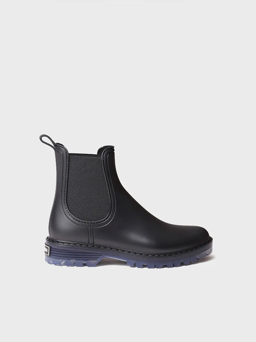 Women's Chelsea-style Waterproof Ankle boot in Black - CONEY
