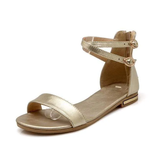 ZOGEER Gold Sandals