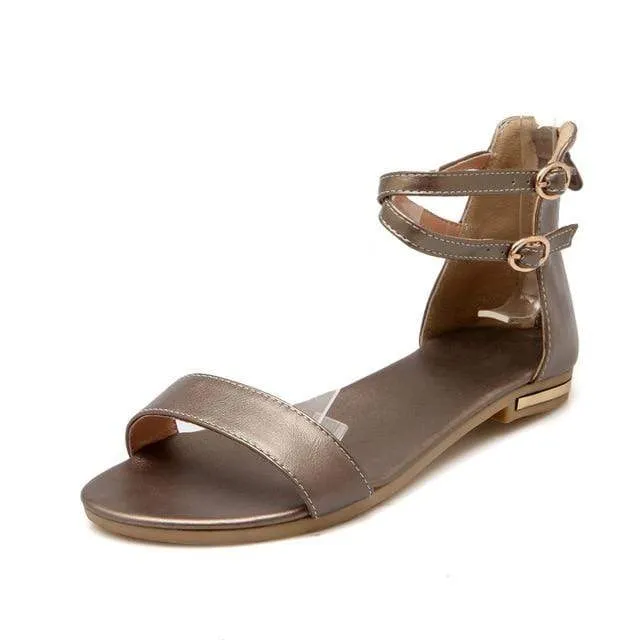 ZOGEER Gold Sandals