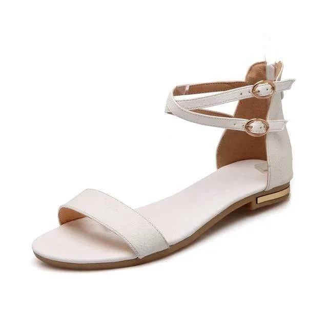 ZOGEER Gold Sandals