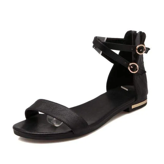 ZOGEER Gold Sandals